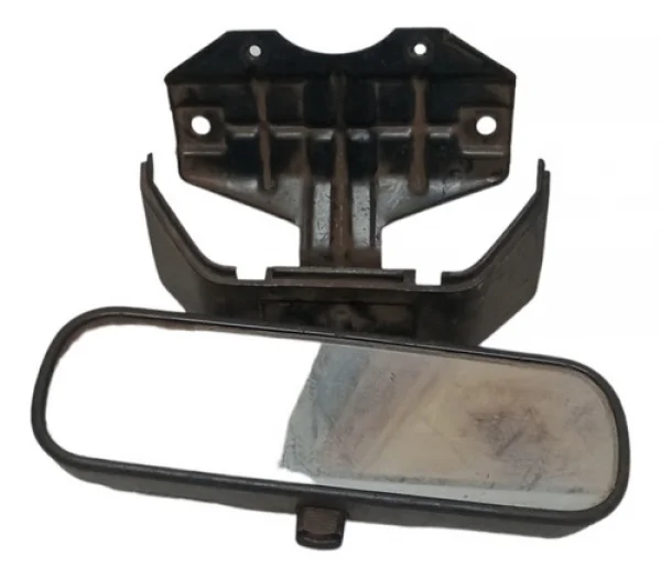 Retrovisor Interno Fiat Fiorino Uno Elba Preto 1984 A 1994