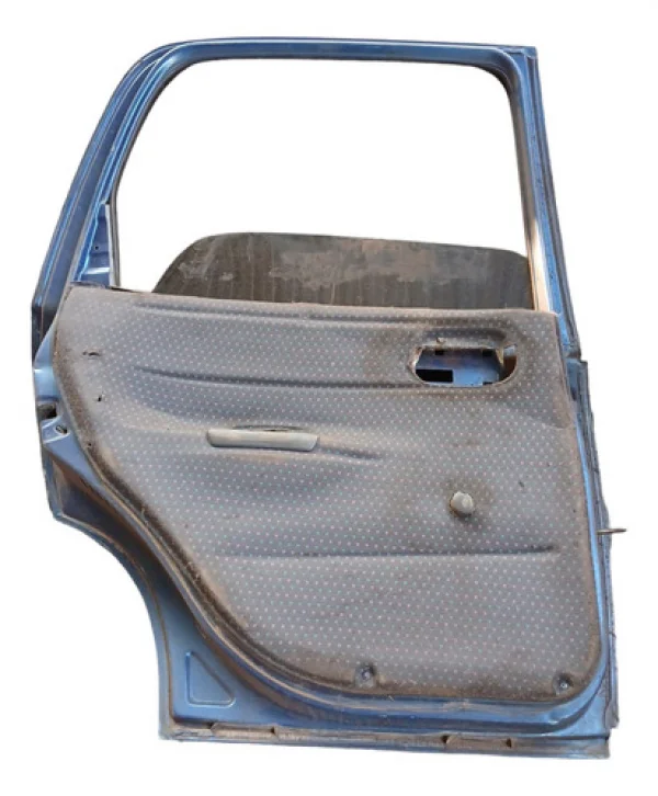 Porta Traseira Esquerda Gm Corsa Classic 1998 1999 Azul 
