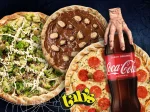 2 Pizzas Grandes 8 fatias com at� Dois sabores + Doce Broto + Coca 2 Litros!