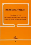 Rerum Novarum carta encíclica de sua santidade o Papa Leão XIII sovbre a condição ... Documento 6 Rerum Novarum carta encíclica de sua santidade o Papa Leão XIII sovbre a condição ... Documento 6