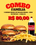 COMBO FAMÍLIA +1 COCA COLA 2 LTS