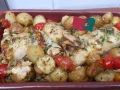 Bacalhau ao forno Bacalhau ao forno