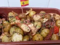 Polvo ao forno Polvo ao forno