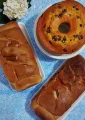 COMBO 3 pao tradicional + pao recheado + bolo simples