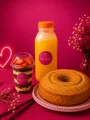 COMBO CAF� DA TARDE (bolo simples + suco + copo da felicidade)