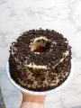 Bolo de ninho com cobertura oreo