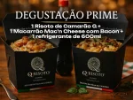 Degustação Prime: Risoto & Mac'n Cheese Bacon (Caixinha G)