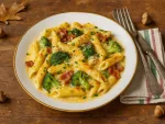 Macarrão Brócolis & Bacon