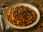 Macarrão Ragu de Costela