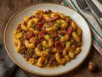 Macarr�o Mac'n Cheese com Carne e Bacon