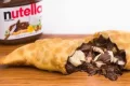 PASTEL DE NUTELLA COM BANANA