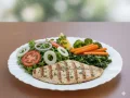M�dia Fitness Frango Grelhado