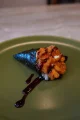Temaki Cubos de salm�o (frito)