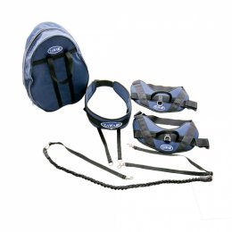 Canicross Kit Completo - Condução de 2 Cães