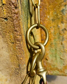 Colar de Lat�o 3mm - 15 elos