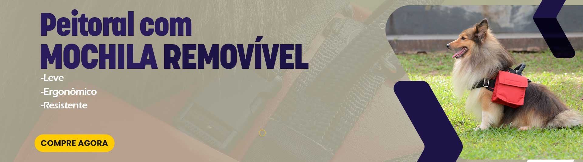 mochila removível