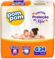 Fralda Pompom Protek G - 24 Un