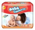 Fralda Beb� Conforto G - 80 Un