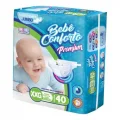Fralda Beb� Conforto Premium XXG - 40 Un