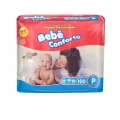 Fralda Beb� Conforto P - 100 Un