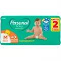 Fralda Personal Baby M - 40 Un