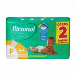 Fralda Personal Soft e Protect Mega P - 44 Un