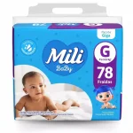 Fralda Mili Baby G - 78 Un Fralda Mili Baby G - 78 Un