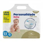 Fralda Personalidade Total Care G - 54 Un