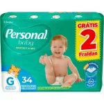 Fralda Personal Baby G - 34 Un