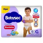 Fralda Babysec Premium Shortinho G - 48 Un Fralda Babysec Premium Shortinho G - 48 Un