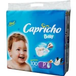 Fralda Capricho Baby P - 96 UN