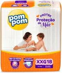 Fralda Pompom Protek XXG - 18 Un