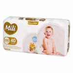 Fralda Mili Love e Care Premium XXG - 40 Un