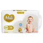 Fralda Mili Love e Care Premium XXG - 56 Un