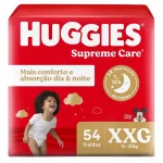Fralda Huggies Supreme Care XXG - 54 Un