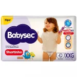 Fralda Babysec Premium Shortinho XXG - 42 Un Fralda Babysec Premium Shortinho XXG - 42 Un