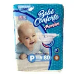Fralda Beb Conforto P - 80 Un