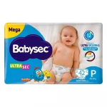 Fralda Babysec Ultrasec P - 42 Un