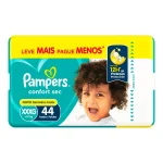Fralda Pampers Confort Sec XXXG - 44 UN
