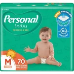 Fralda Personal Baby M - 70 Un Fralda Personal Baby M - 70 Un