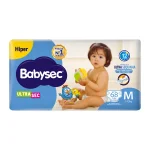 Fralda Babysec Ultrasec M - 68 Un Fralda Babysec Ultrasec M - 68 Un