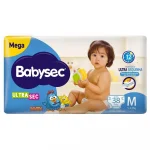 Fralda Babysec Ultrasec M - 38 Un Fralda Babysec Ultrasec M - 38 Un