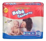 Fralda Bebê Conforto EG - 70 Un Fralda Bebê Conforto EG - 70 Un