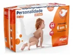 Fralda Personalidade Baby Ultrasec XG - 64 un Fralda Personalidade Baby Ultrasec XG - 64 un