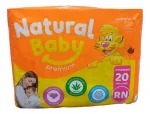 Fralda Natural Baby Premium RN - 20 Un
