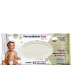 Toalha umedecida Personalidade Baby Total Care com 100 unidades