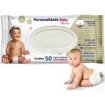 Toalha umedecida Personalidade Baby Total Care com 50 unidades