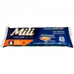 Toalha umedecida Adulto Mili Vita Care Premium com 40 unidades