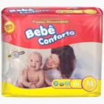 Fralda Bebê Conforto M - 90 Un Fralda Bebê Conforto M - 90 Un