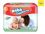 Fralda Beb Conforto SEG - 60 Un